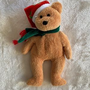 Ty Christmas Bear Stuffie